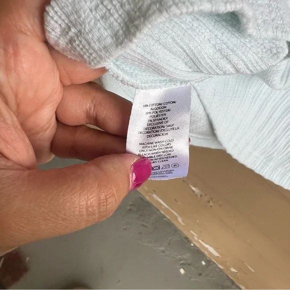 Ann Taylor Factory White Short Sleeve Top - Picture 4 of 5